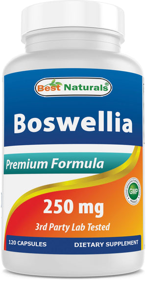 Best Naturals Boswellia 250 mg 120 Capsules - shopbestnaturals.com
