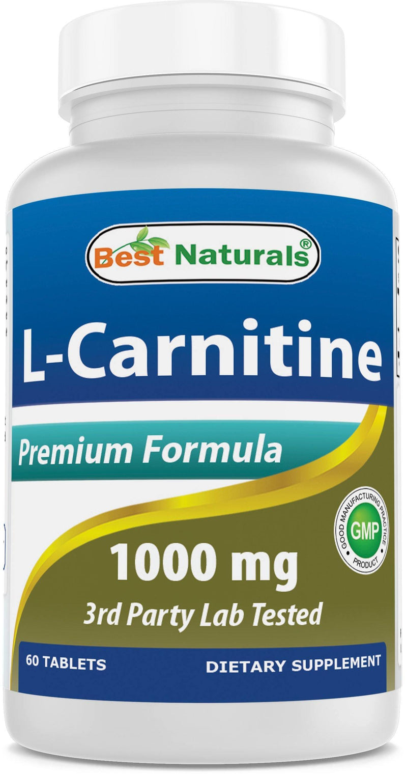best rated l carnitine supplement Best Naturals L-Carnitine 1000 mg 60 Tablets – shopbestnaturals.com
