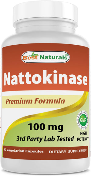 Best Naturals Nattokinase 100 mg 90 Vegetarian Capsules - shopbestnaturals.com