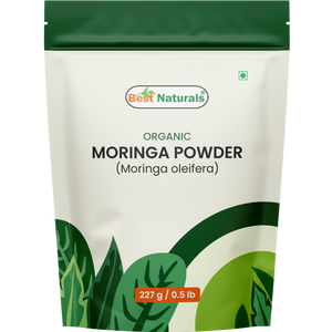 Best Naturals Certified USDA Organic Moringa Powder, 227 Gram, Gluten Free, GMO Free, Vegan