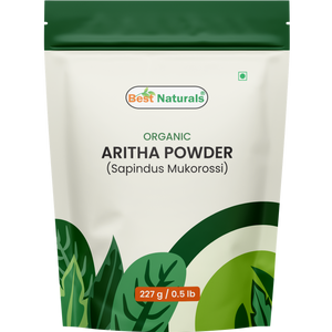 Best Naturals Certified USDA Organic Aritha Powder, 227 Gram, Gluten Free, GMO Free, Vegan