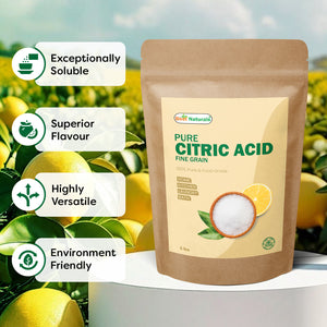 Best Naturals Pure Citric Acid 100% Pure & Food Grade for Home, Kitchen, Laundry, and Bath- Vegan- 5 Lb