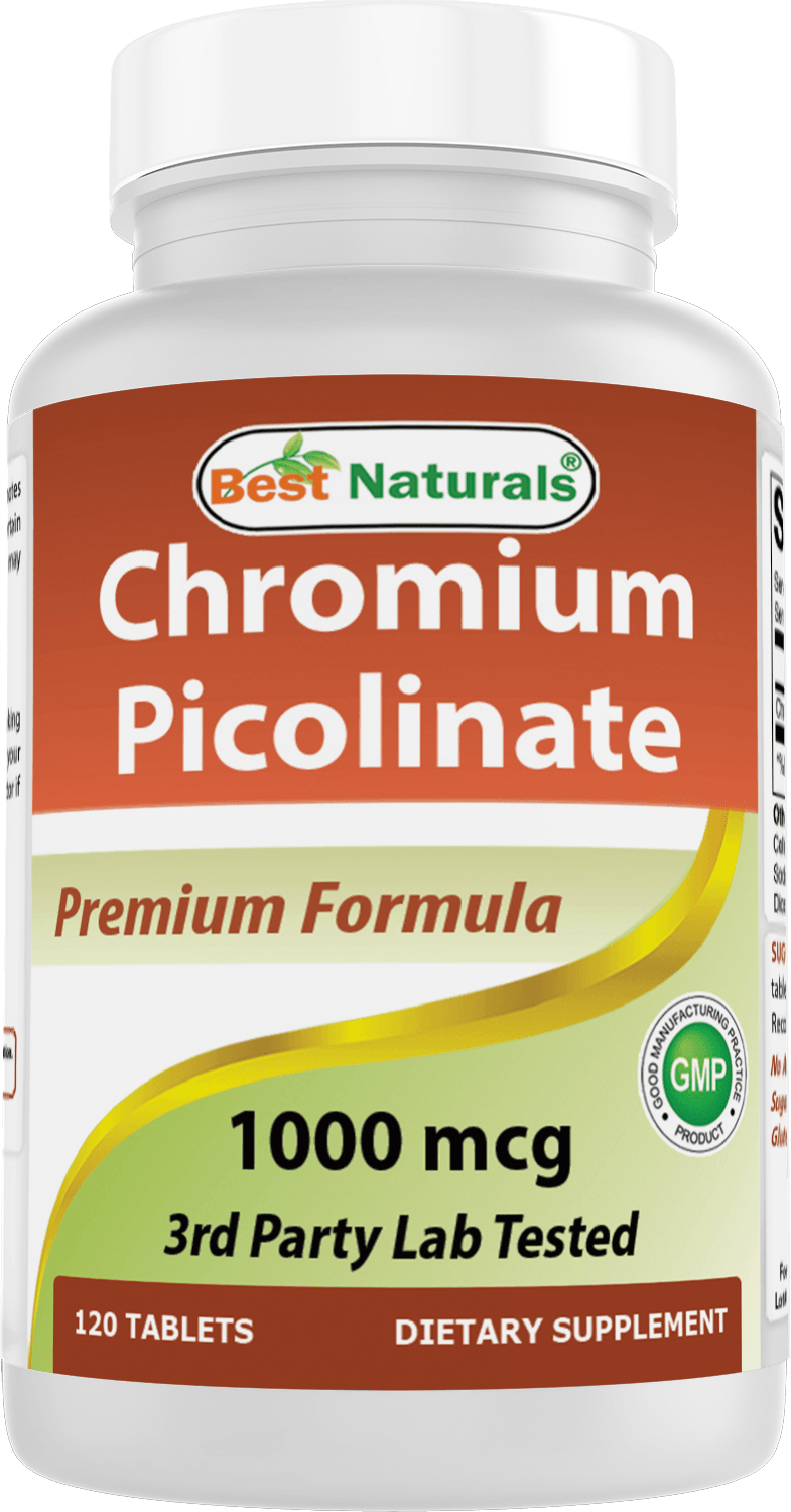 Best Naturals Chromium Picolinate 1000 mcg 120 Tablets –  shopbestnaturals.com