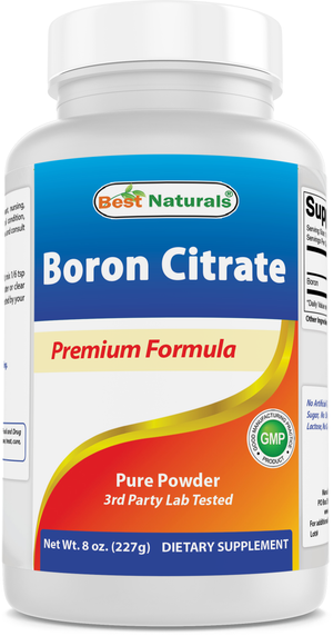 Best Naturals Boron Citrate Powder 8 Oz