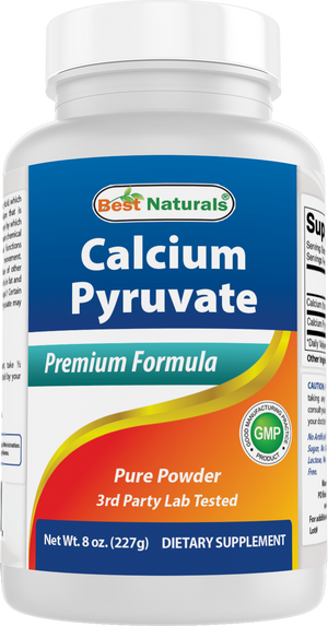Best Naturals Calcium Pyruvate Powder 8 OZ
