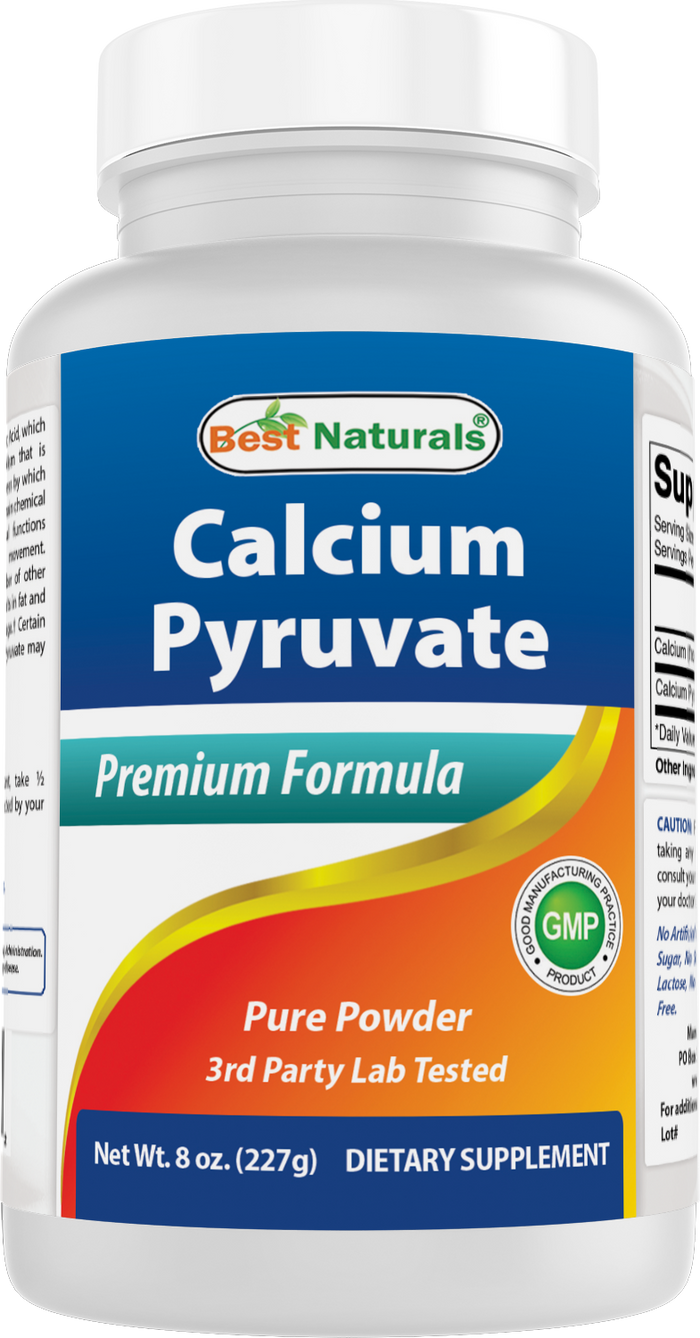 Best Naturals Calcium Pyruvate Powder 8 OZ