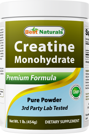 Best Naturals Creatine Monohydrate 1 Lb Powder