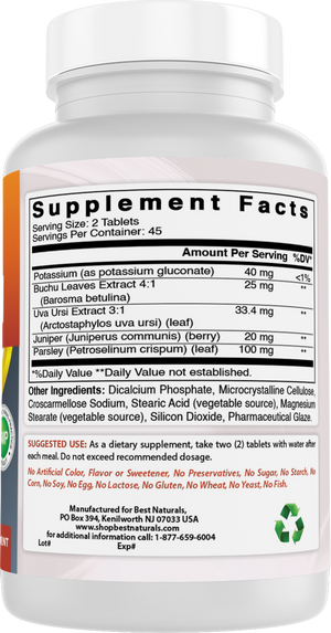 Best Naturals Water Pill 90 Tablets