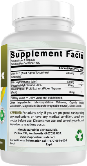 Best Naturals DIM-Complex 100 mg 120 Capsules