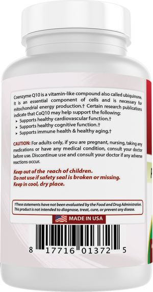 Best Naturals CoQ10 600 mg 60 Capsules