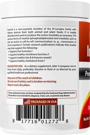Best Naturals Inositol 1 Lb Powder