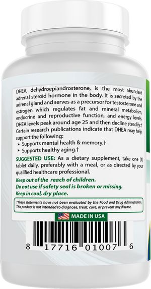 Best Naturals DHEA 25 mg 240 Tablets