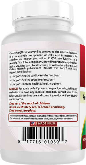 Best Naturals CoQ10 400 mg 60 Capsules