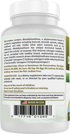 Best Naturals DIM-Complex 100 mg 120 Capsules