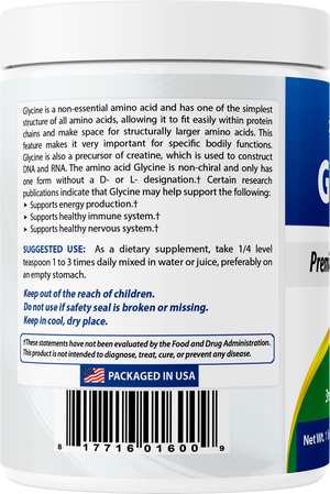 Best Naturals Glycine 1 Lb Powder