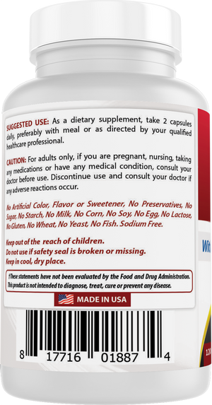 Best Naturals Saw Palmetto 10:1 Extract Prostate Supplements for Men - 120 Capsules - Made with Pygeum Bark 4:1 Extract & Pumpkin Seed Powder