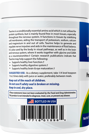 Best Naturals Taurine 1 Lb Powder