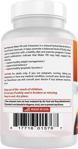 Best Naturals Water Pill 90 Tablets