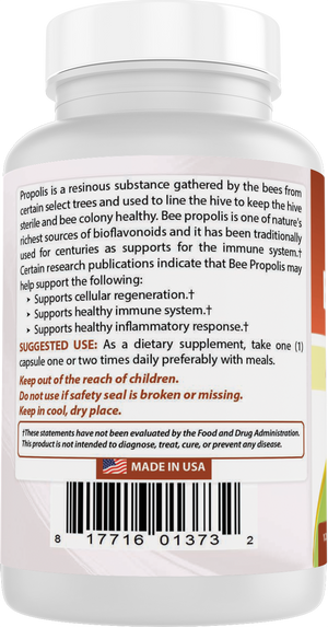 Best Naturals Bee Propolis 500 mg 120 Capsules