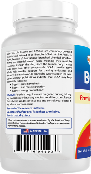 Best Naturals BCAA Powder 8 OZ