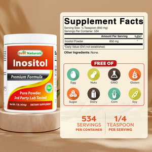 Best Naturals Inositol 1 Lb Powder