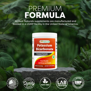 Best Naturals Pure Potassium Bicarbonate 1 LB Powder