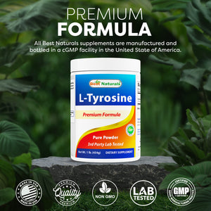 Best Naturals L-Tyrosine Pure Powder 1 Pound