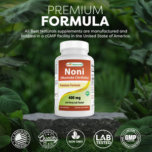 Best Naturals Noni 400 mg 240 Capsules