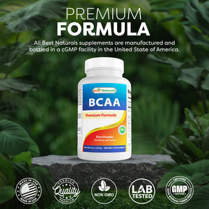 Best Naturals BCAA Powder 8 OZ