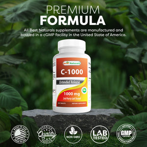 Best Naturals Vitamin C 1000 mg 240 Tablets