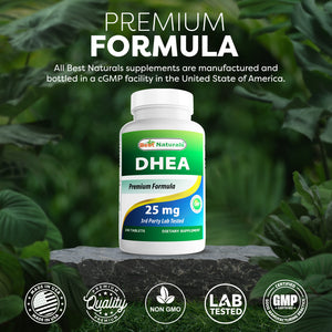 Best Naturals DHEA 25 mg 240 Tablets