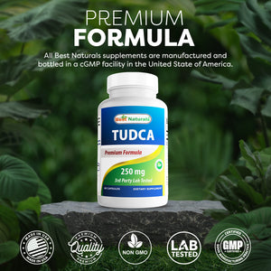 Best Naturals TUDCA 250 mg 60 Vegetarian Capsules