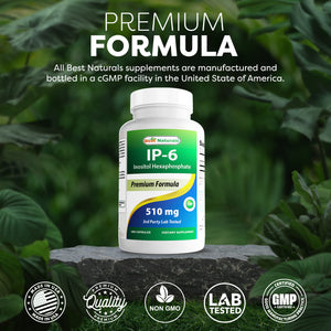 Best Naturals IP-6 510 mg 180 Capsules
