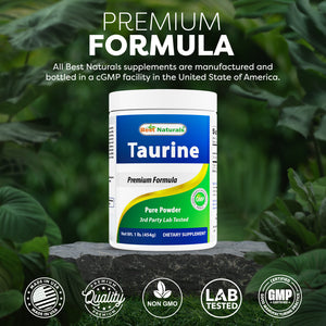 Best Naturals Taurine 1 Lb Powder