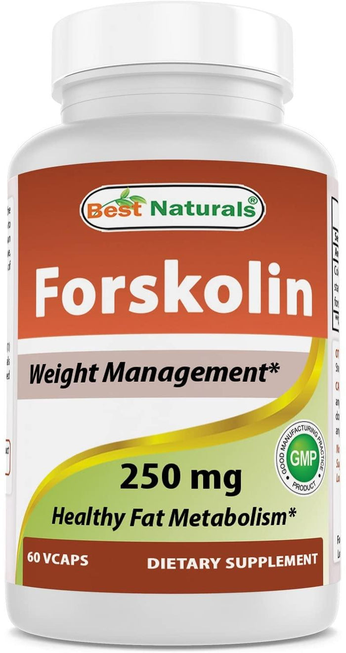 Best Naturals Forskolin 250 mg 60 Capsules