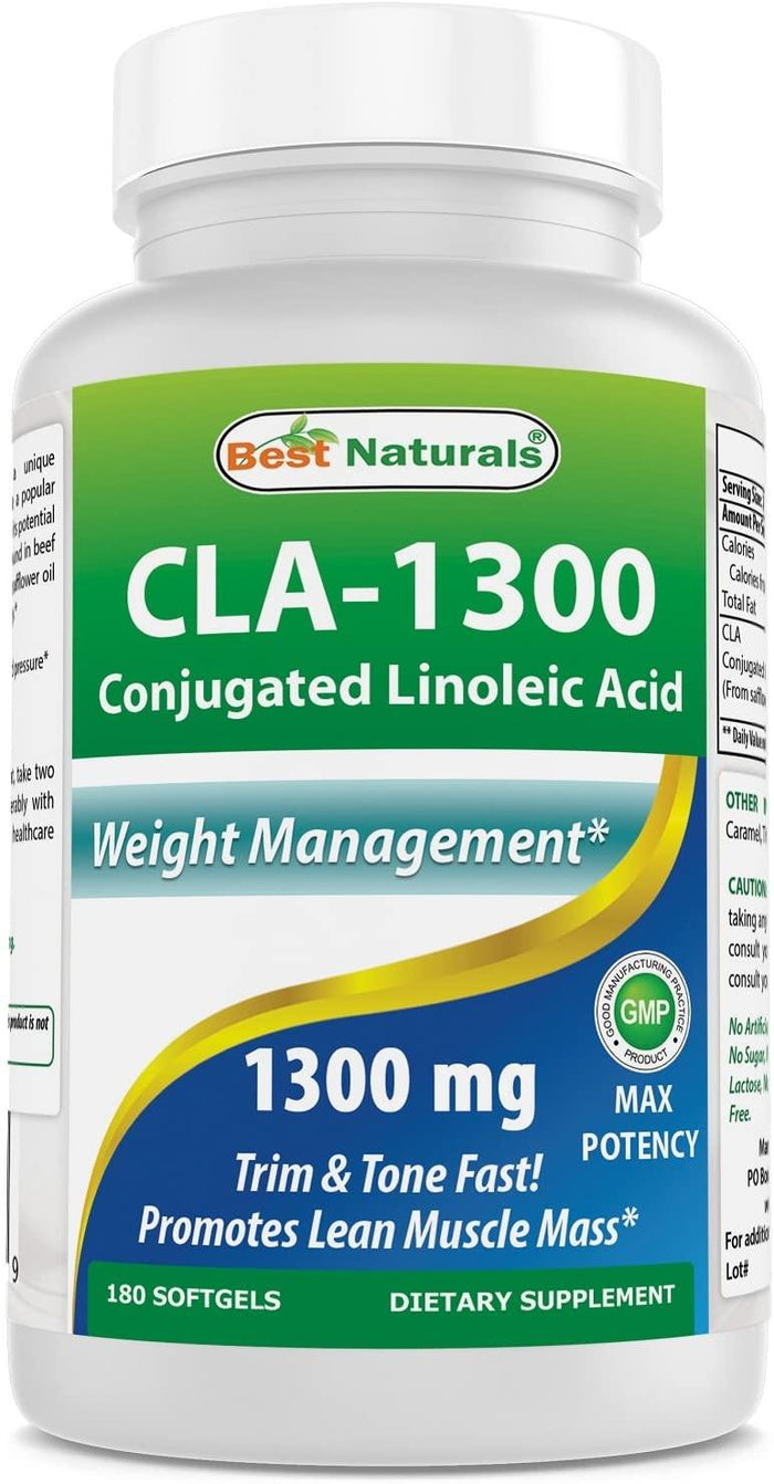 Best Naturals Cla 1300 mg, 180 Softgels