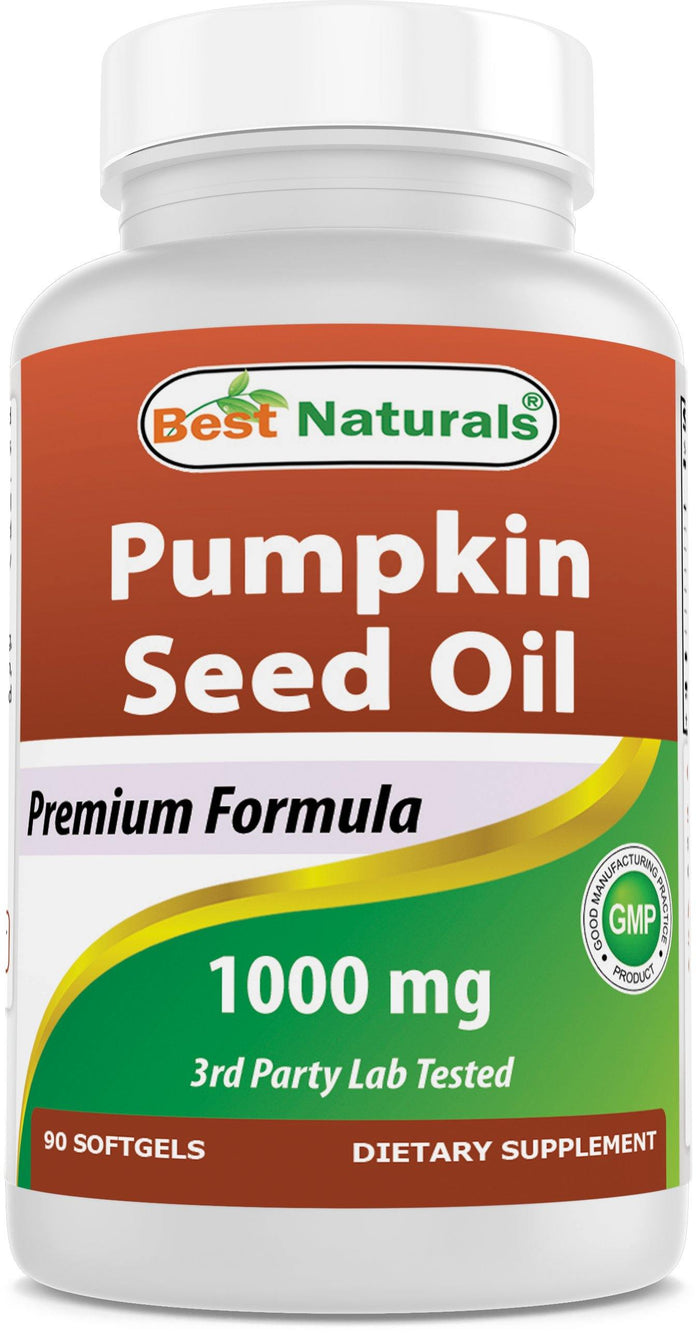 Best Naturals Pumpkin Seed oil 1000 mg 90 Softgels