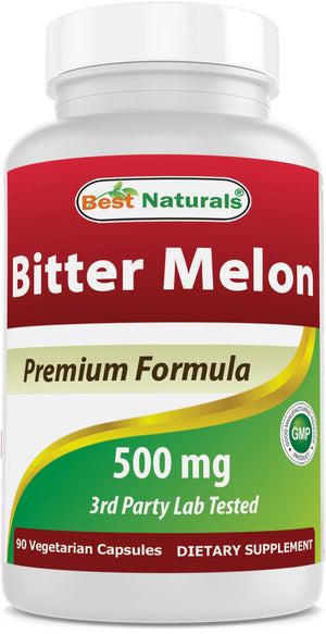 Best Naturals Bitter Melon 500 mg 90 Vegetarian Capsules - shopbestnaturals.com