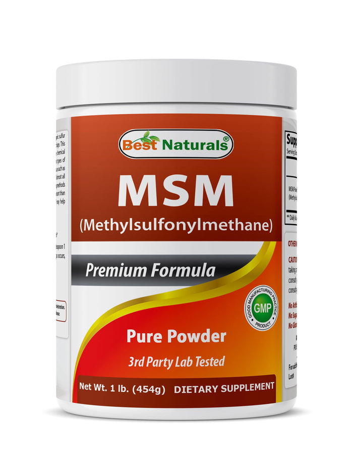 Best Naturals MSM 1 Lb Pure Powder