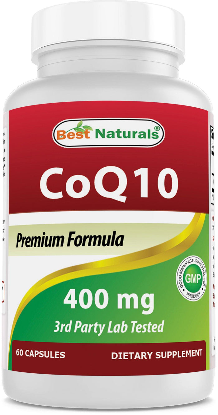 Best Naturals CoQ10 400 mg 60 Capsules