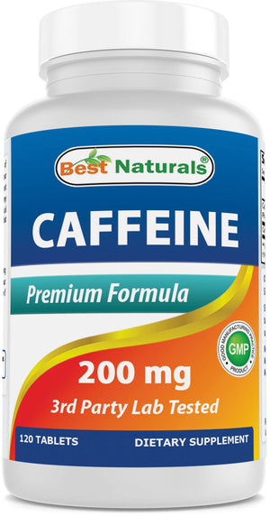 Best Naturals Caffeine 200 mg 120 Tabs - shopbestnaturals.com