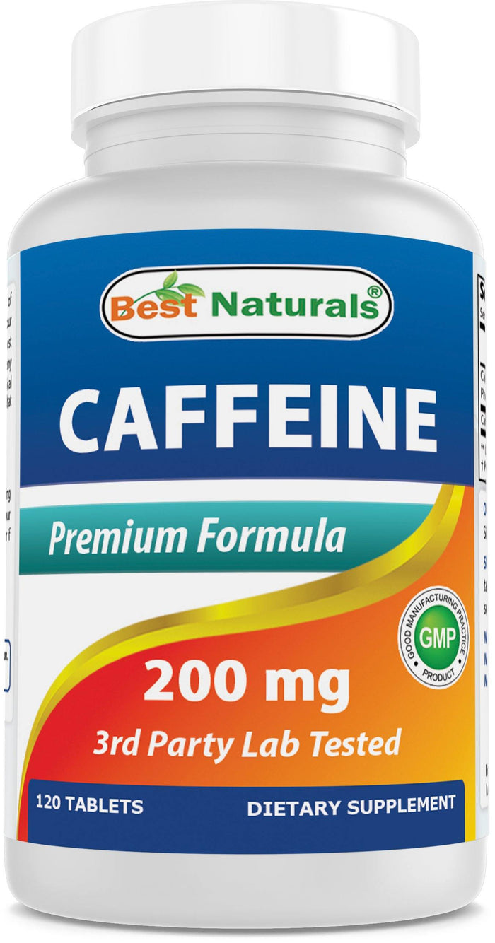 Best Naturals Caffeine 200 mg 120 Tablets