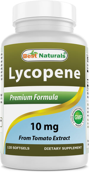 Best Naturals Lycopene 10 mg 120 Softgels
