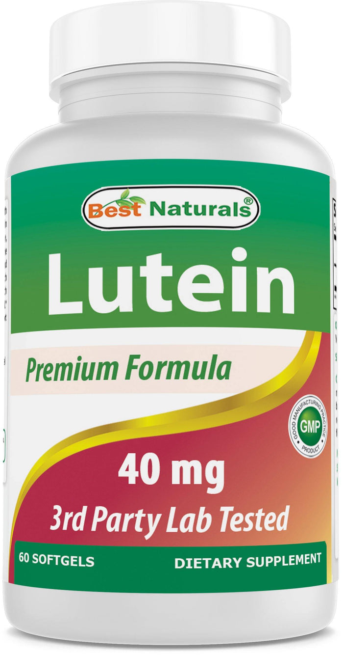 Best Naturals Lutein 40 mg 60 Softgels