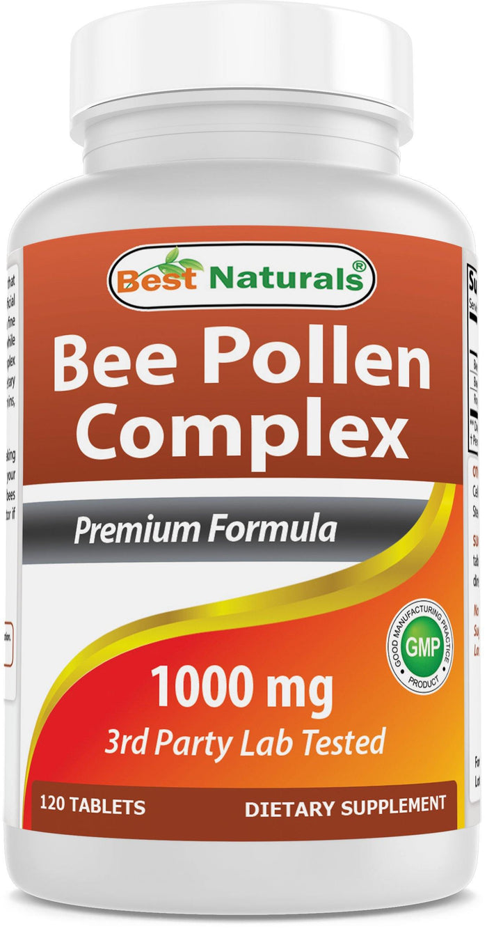 Best Naturals Bee Pollen Complex 120 Tablets