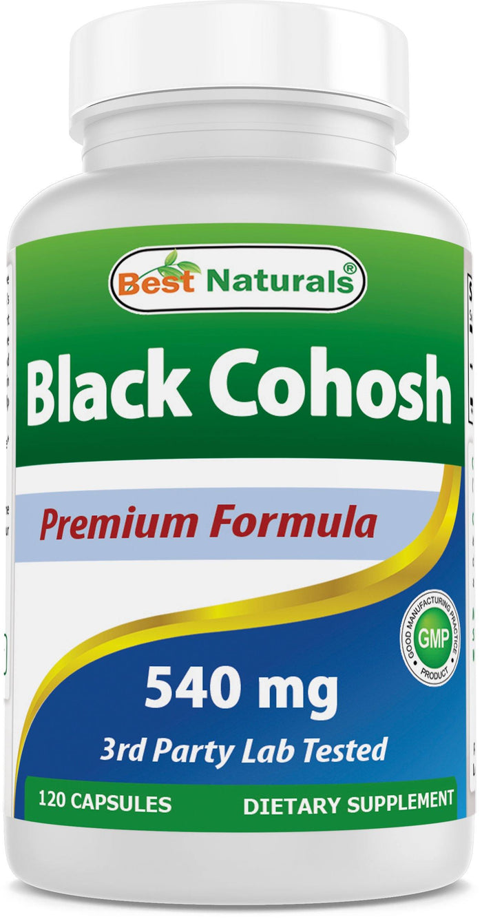 Best Naturals Black Cohosh 540 mg 120 Capsules