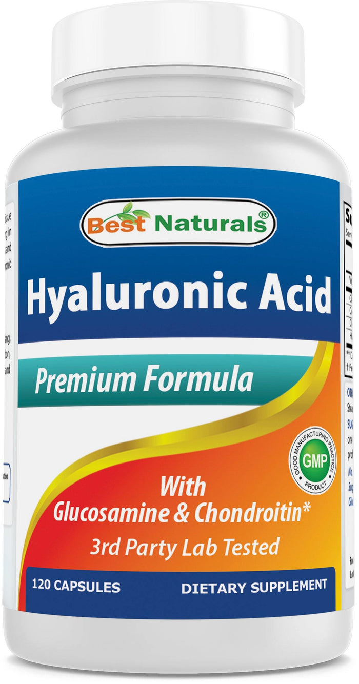 Best Naturals Hyaluronic Acid 100 mg 120 Capsules