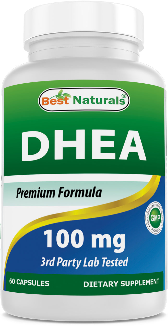 Best Naturals DHEA 100 mg 60 Capsules