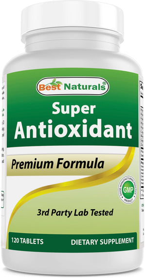 Best Naturals Super Antioxidant 120 Tablets - shopbestnaturals.com