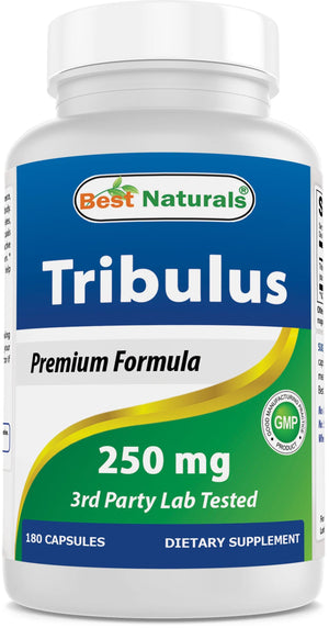 Best Naturals Tribulus 250 mg 180 Capsules - shopbestnaturals.com